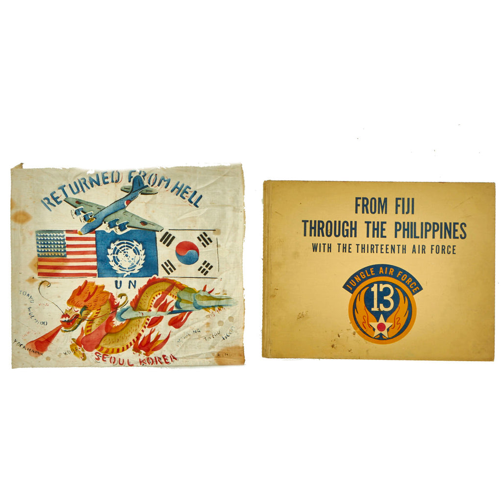 Original U.S. Korean War 13th Air Force Grouping - 2 Items Original Items