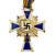 Original German WWII 2nd Class Silver Mother’s Cross with Named Award Document and Packet Original Items