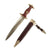 Original German Early WWII SA Dagger by Gebrüder Christians of Solingen with Belt Hanger & Scabbard Original Items