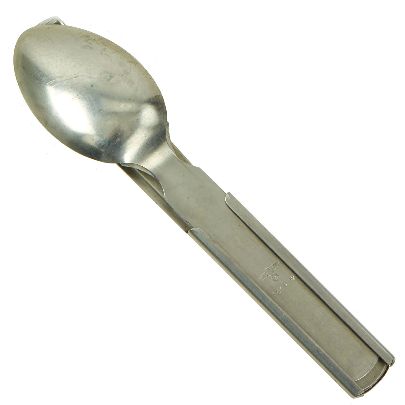 Original German WWII 1942 Dated Mess Kit Utensil Set by Fr. Burberg ...