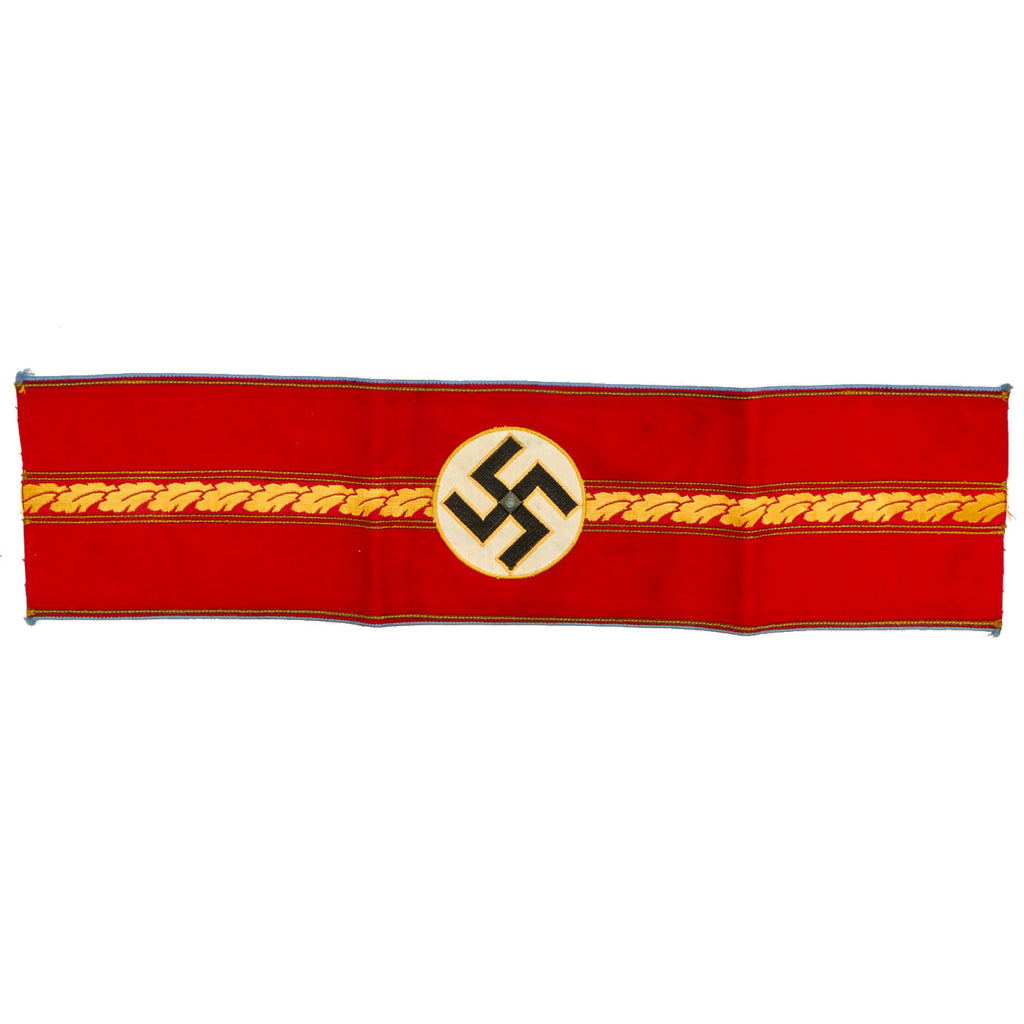 Original German WWII NSDAP Ortsgruppenleiter Unissued Armband - Local Group Leader Original Items