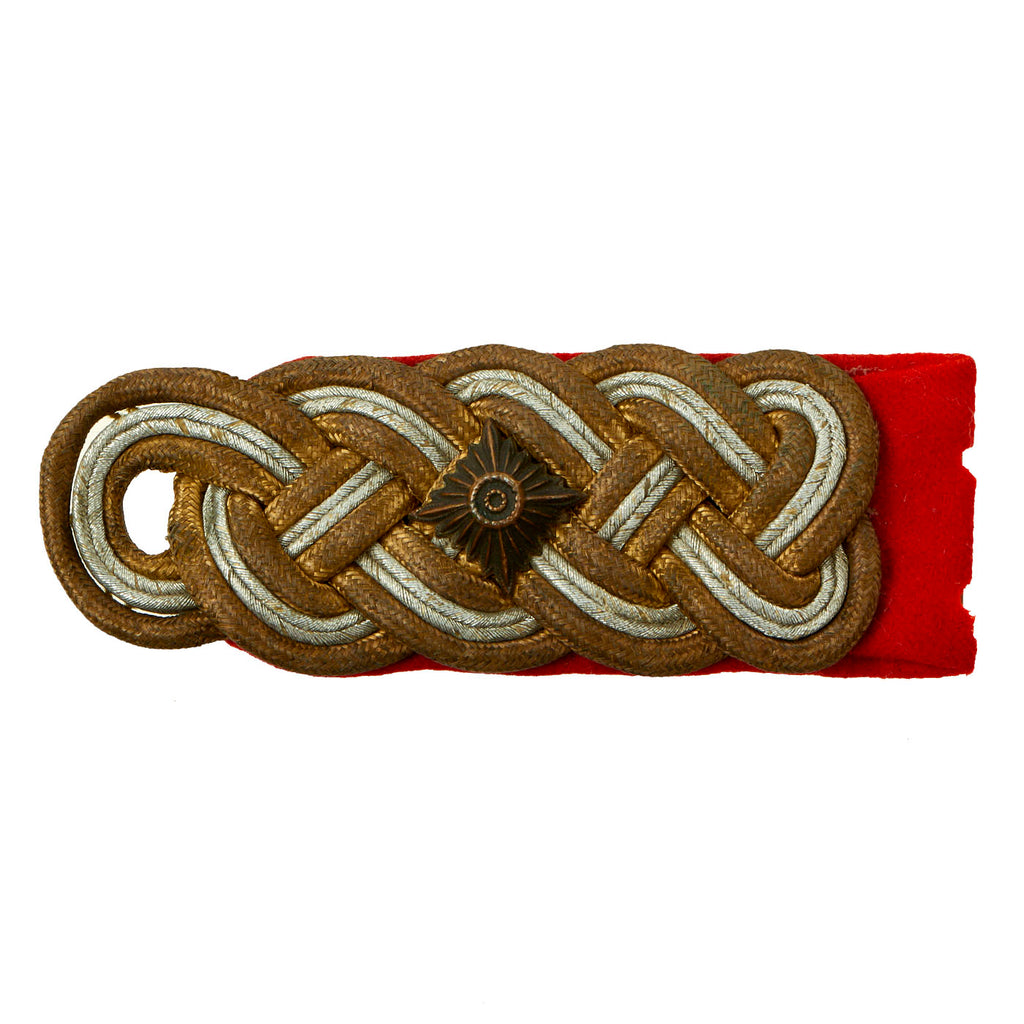 Original German WWII Heer Army Lieutenant General Shoulder Board - Generalleutnant Schulterstücke Original Items