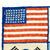 Original U.S. Korean War USAF Cloth Embroidered UN Forces Blood Chit Original Items