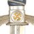 Original German WWII Aluminum Fitted Luftwaffe Officer Sword by SMF with Waffen Mark & Scabbard Original Items