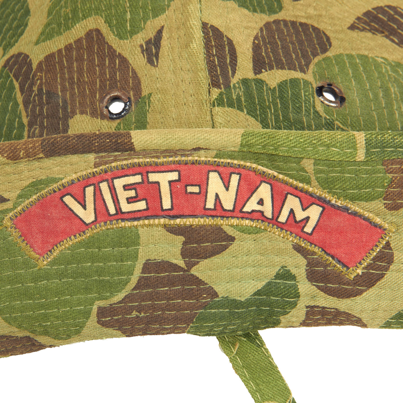 Original U.S. Vietnam War “Duck Hunter” Camouflage Slouch Boonie