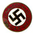 Original German NSDAP Party Enamel Membership Badge Pin by Schwertner & Cie - RZM M1/155 Original Items