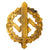Original German WWII SA Sports Badge Gold Grade by L. Chr. Lauer - Numbered 66688 Original Items