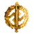 Original German WWII SA Sports Badge Gold Grade by L. Chr. Lauer - Numbered 66688 Original Items