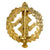 Original German WWII SA Sports Badge Gold Grade by Werner Redo of Saarlautern Original Items