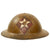 Original WWI U.S. Marine Corps 1st Battalion 6th Marines M1917 Doughboy Helmet - Complete Original Items