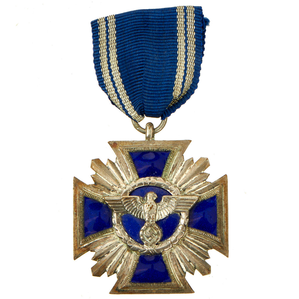 Original German WWII NSDAP Party Long Service Award Second Class with Ribbon - 15 Years Original Items