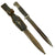 Original German WWII 98k 1941 dated Bayonet by E. & F. Hörster with Scabbard & Frog - Matching Serial 268 n Original Items