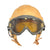 Original U.S. WWII Army Air Force Aviator Flight Set - AN-H-15 Helmet and B-8 Flying Goggles With Case and Original Instruction Booklet Original Items