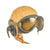 Original U.S. WWII Army Air Force Aviator Flight Set - AN-H-15 Helmet and B-8 Flying Goggles With Case and Original Instruction Booklet Original Items