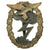 Original German WWII Luftwaffe Ground Assault Badge by Rudolf Karneth & Söhne - Erdkampfabzeichen der Luftwaffe Original Items