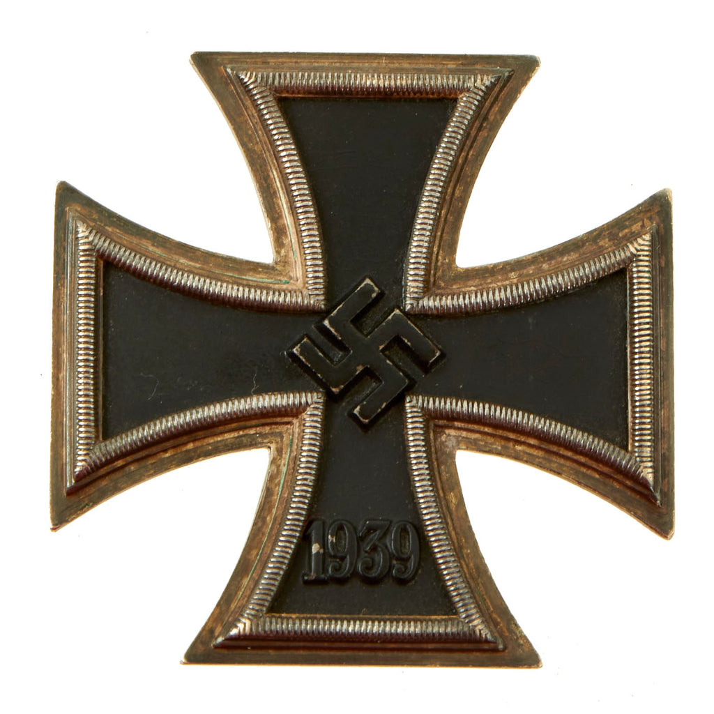 Original German WWII Iron Cross First Class 1939 by Gebrüder Godet & Co. of Berlin - EKI Original Items