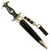 Original German WWII Model 1933 SS Dagger by Carl Malsch-Spitzer with Scabbard & Hanger - RZM M7/91 RZM 1221/39 Original Items