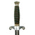 Original German WWII Land Customs Official Dagger by W.K.C. Waffenfabrik of Solingen with Scabbard - RARE Original Items