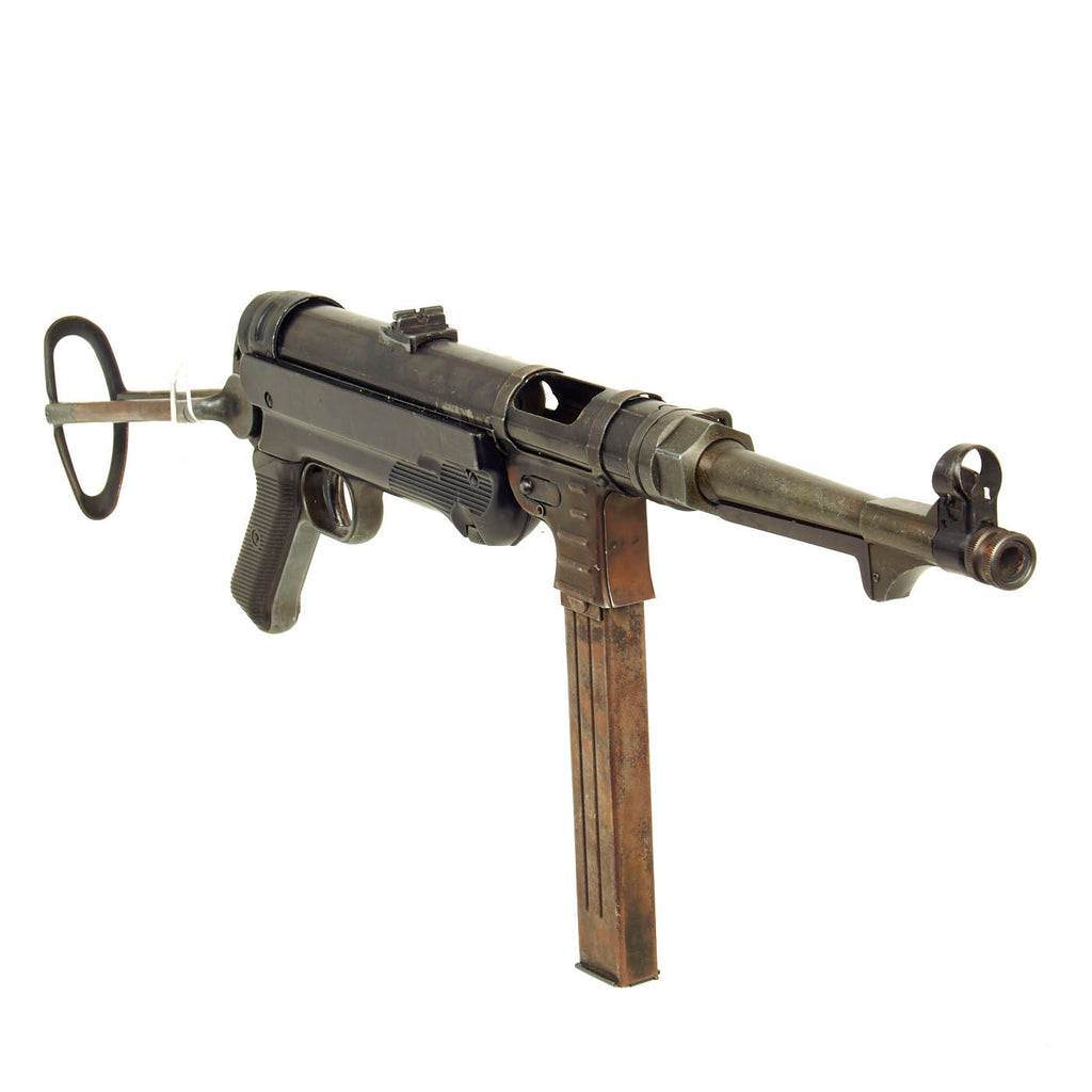 German WWII Replica MP 40 Cap Plug Firing Submachine Gun by