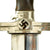 Original Rare German WWII Postal Protection Leader's Dagger No. 999 by Paul Weyersberg with Scabbard & Hanger Chain Original Items