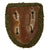 Original German WWII Heer Army Crimea Krim Shield Decoration with Back Plate & Fabric - Krimschild Original Items