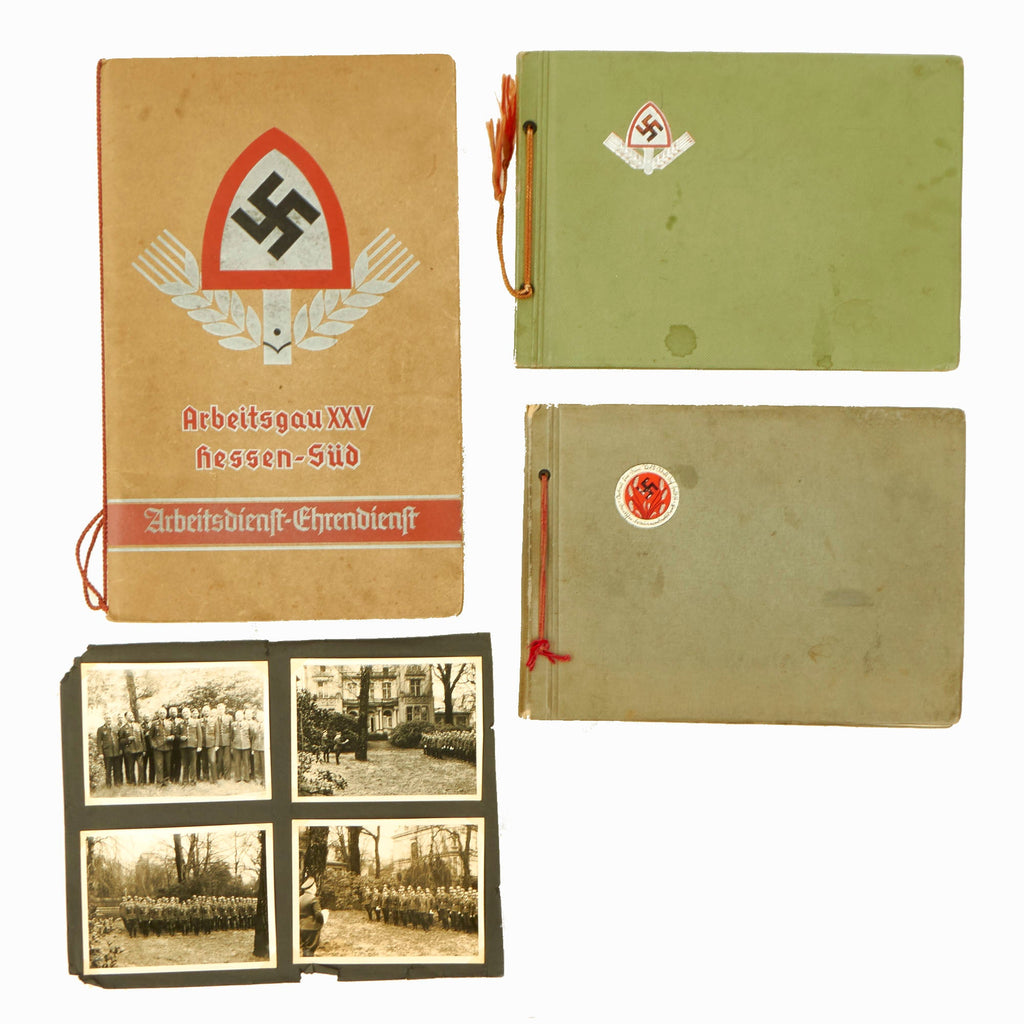 DRAFT 3 WW2 GERMAN PHOTO ALBUM PLUS EXTRAS Original Items