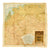 Original U.S. WWII 1943 Color Silk “Escape Map” With “Maps Only” Pouch and Notes By S/Sgt R.M. Rubino Original Items