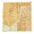 Original U.S. WWII 1943 Color Silk “Escape Map” With “Maps Only” Pouch and Notes By S/Sgt R.M. Rubino Original Items