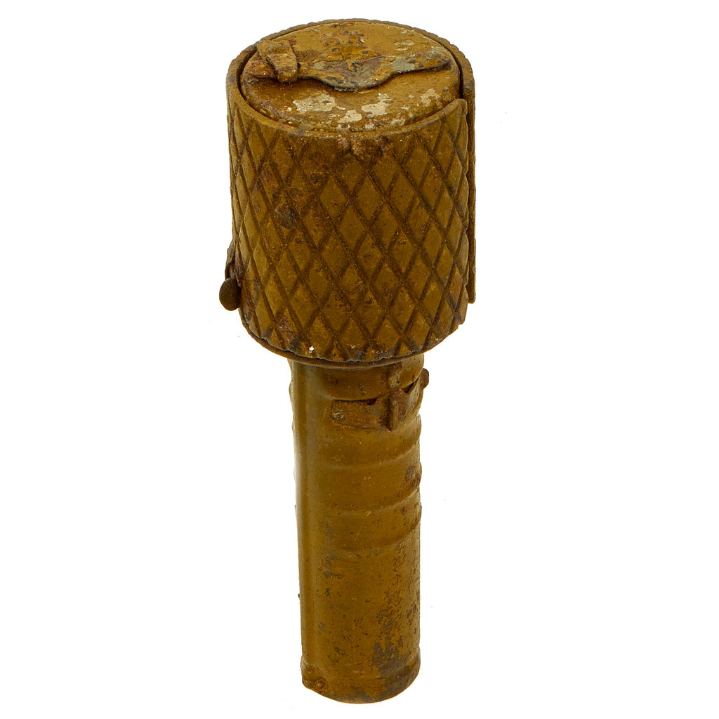 Original WWII Soviet RGD-33 Inert Stick Grenade with Fragmentation Sleeve Original Items