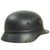 Original German WWII Luftschutz Civil Air Defense Beaded M40 Helmet Liner & Damaged Chinstrap - Q64 Original Items