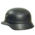 Original German WWII Luftschutz Civil Air Defense Beaded M40 Helmet Liner & Damaged Chinstrap - Q64 Original Items