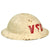Original U.S. WWI Repurposed M-1917 Helmet For Volunteer Fire Department Use - Complete Original Items