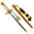 Original WWII German 2nd Model Naval Dagger by Carl Eickhorn with Scabbard, Partial Hanger & Damaged Portepee Original Items