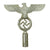 Original German WWII NSDAP National Socialist Party Second Pattern Flag Pole Finial "Topper" - Aluminum Original Items