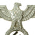 Original German WWII NSDAP National Socialist Party Second Pattern Flag Pole Finial "Topper" - Aluminum Original Items