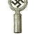 Original German WWII NSDAP National Socialist Party Second Pattern Flag Pole Finial "Topper" - Aluminum Original Items