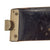Original German WWII EM/NCO Luftwaffe Black Parade Belt with Pebbled Aluminum Buckle Original Items