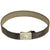 Original German WWII EM/NCO Luftwaffe Black Parade Belt with Pebbled Aluminum Buckle Original Items