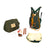Original Japanese WWII Imperial Japanese Navy Type 03 Parachute Assembly With Harness, Storage Bag and More Original Items
