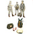 Original Japanese WWII Navy Special Naval Landing Forces Rikusentai Paratrooper Type 03 Parachute Assembly With Harness - Storage Bag and More Original Items