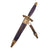Original WWII German Early NSFK Glider Pilot's Dagger by Rare Maker F. & A. Helbig with Scabbard & Hanger Original Items