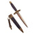 Original WWII German Early NSFK Glider Pilot's Dagger by Rare Maker F. & A. Helbig with Scabbard & Hanger Original Items