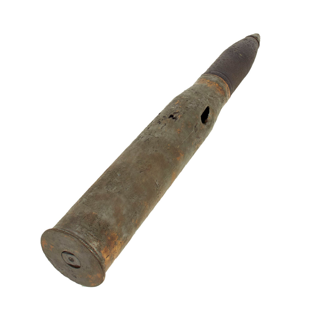 One Panzer Shell Original German WWII Panzer IV Inert 7.5cm KwK 40 Shell by Deutsche Rö ...