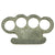 Original U.S. WWII Custom Made Aluminum Cast Brass Knuckle Dusters Original Items