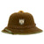 Original German WWII Unissued 2nd Model 1942 dated Afrikakorps DAK Sun Helmet by JTA with Badges - size 53 Original Items