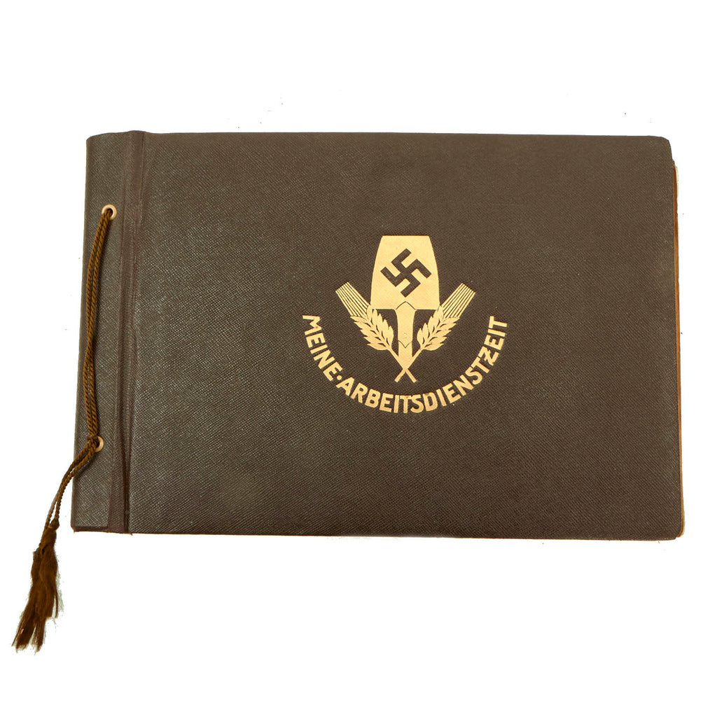 Original German WWII R.A.D. Abteilung 1/251 Meine Arbeitsdienstzeit “My Labor Service Time” Photo Album - 100 Pictures Original Items