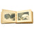 Original German WWII Luftwaffe, Heer & R.A.D. Small Photo Album Lot - 3 Named Albums, 114 Total Pictures Original Items