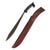 Original WWII U.S. OSS Philippine Guerilla Machete with Original Leather Sheath Original Items