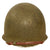 Original U.S. WWII Matched 1943 M1 McCord Fixed Bale Front Seam Helmet with Firestone Tire & Rubber Co Liner, Named To US Navy Seabee Stationed at Pearl Harbor - Complete Original Items