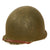 Original U.S. WWII Matched 1943 M1 McCord Fixed Bale Front Seam Helmet with Firestone Tire & Rubber Co Liner, Named To US Navy Seabee Stationed at Pearl Harbor - Complete Original Items